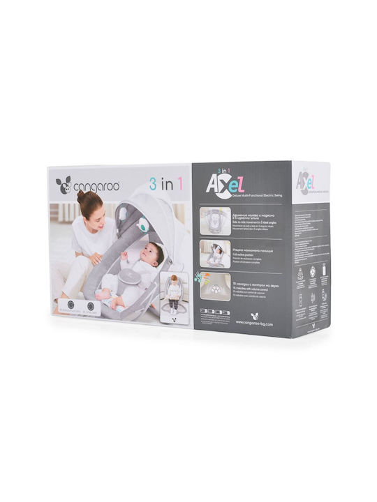 Cangaroo Electric Baby Relax Axel Pink for Child up to 9kg