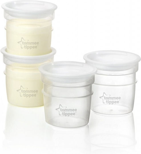 Tommee Tippee Closer To Nature Δοχεία Αποθήκευσης Μητρικού Γάλακτος 60ml 4τμχ