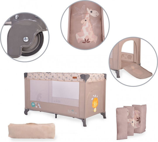 Cangaroo Africa Laufstall Beige 125x65cm