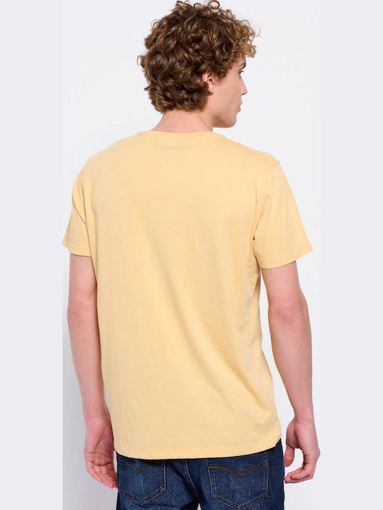 Funky Buddha FBM007-03804 T-Shirt Gelb Funky Buddha FBM007-03804 T-Shirt Gelb