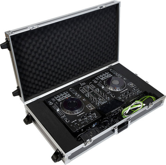 Walkasse Flight Case W-CONTROL-XL For DJ-XZ XDJ-RX3 PRIME4 Silver