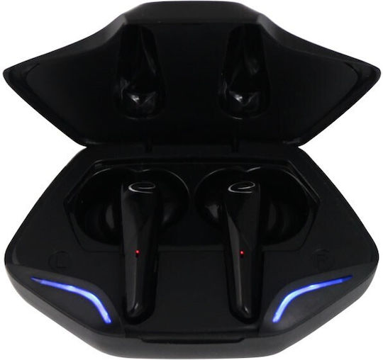 Esperanza EH231K In ear Bluetooth хендсфри Слушалки с Кутийка за Зареждане Черен