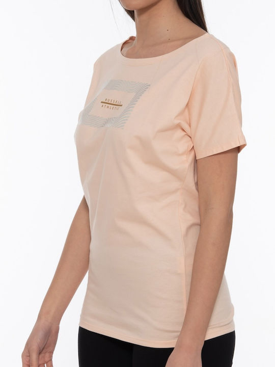 Γυναικείο Αθλητικό Crop T-shirt Ροζ