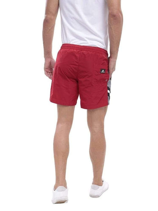 Karl Lagerfeld Herren Badebekleidung Shorts Rot