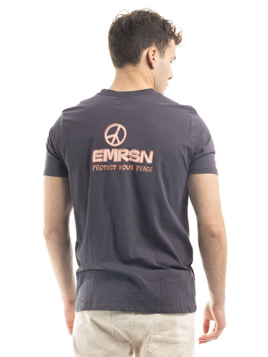 Emerson T-shirt Bărbătesc cu Mânecă Scurtă Gri