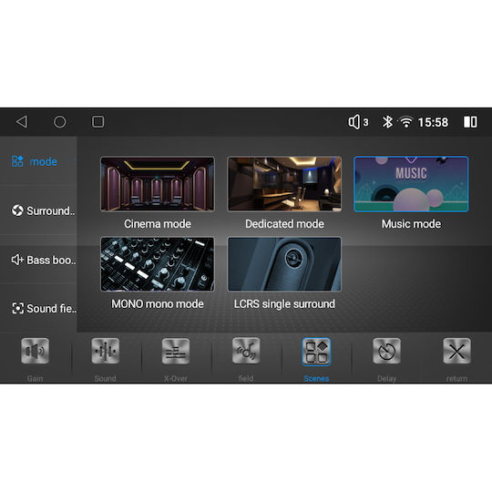 Lenovo Auto-Audiosystem 2DIN (Bluetooth/USB/AUX/WiFi/GPS/Apple-Carplay/Android-Auto/Notenblätter) mit Touchscreen 9.7"