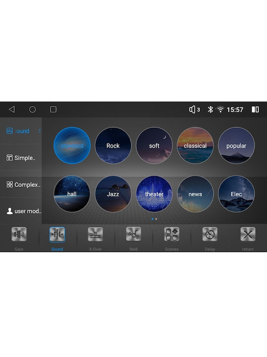 Lenovo Auto-Audiosystem 2DIN (Bluetooth/USB/AUX/WiFi/GPS/Apple-Carplay/Android-Auto/Notenblätter) mit Touchscreen 9.7"