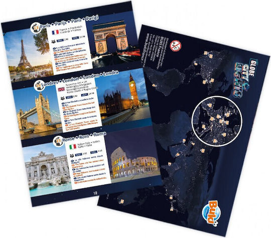 Buki Citylight Globe STEM Lernspiel Wissen für 8+ Jahre Jahre