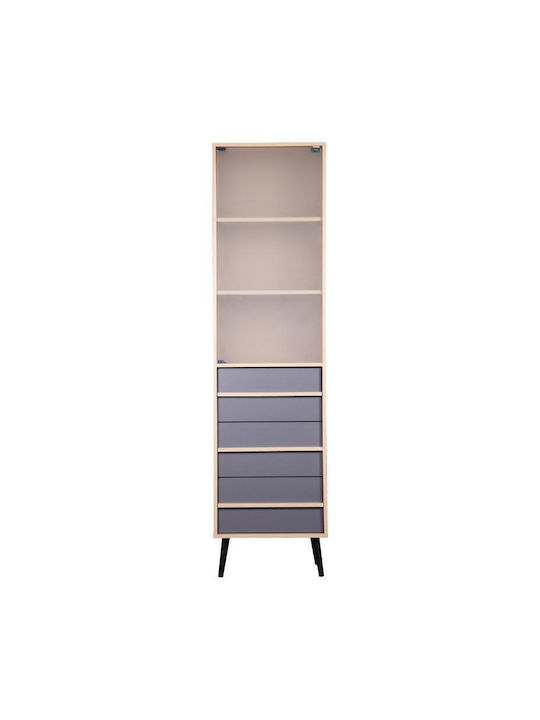 Bibliothek Industry Sonoma / Grau 50x29,5x190cm