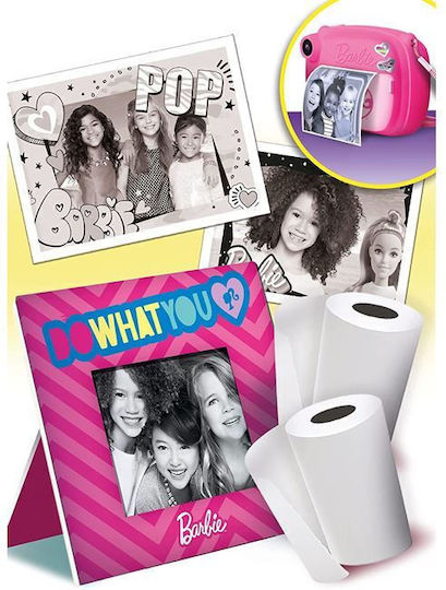 Lisciani Giochi Παιδική Χειροτεχνία Barbie Print Cam Hi-Tech-Rolls για Παιδιά 5+ Ετών 2τμχ