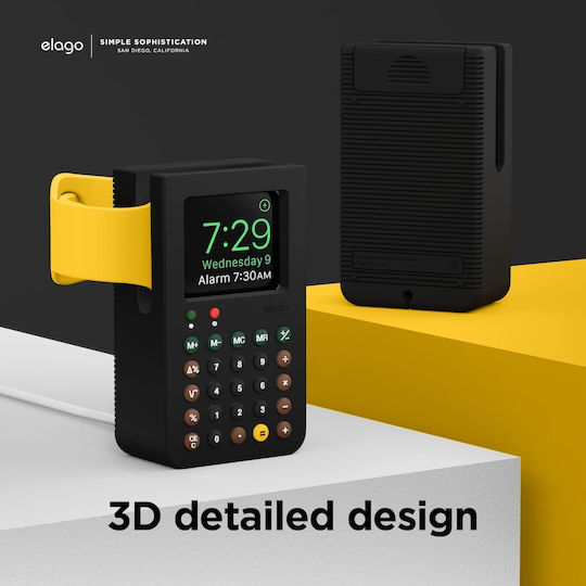 Elago W8 Stand Charging Station Încărcător pentru Ceas Apple Negrus