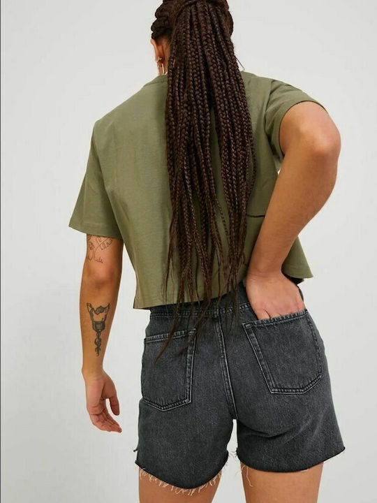 Women's Jean Shorts Gray
