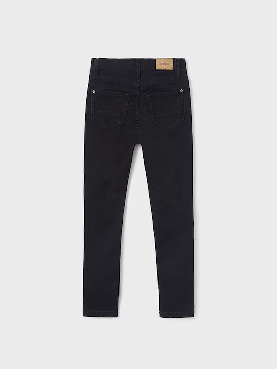 Mayoral Girls Denim Trouser Black