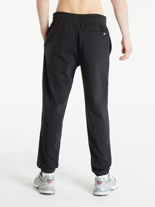 New Balance Pantaloni de trening cu elastic Negru