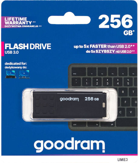 Verbatim Retractable 32GB USB 3.2 Stick με σύνδεση USB-C Μαύρο