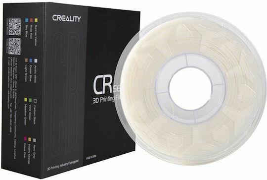 Creality3D PLA Филамент За 3D Принтер 1.75mm Бял 1kg 1бр (Макарa)