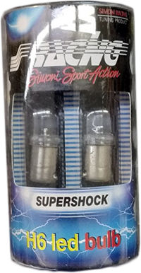 Simoni Racing Λάμπες Αυτοκινήτου H6 LED Μπλε 2τμχ