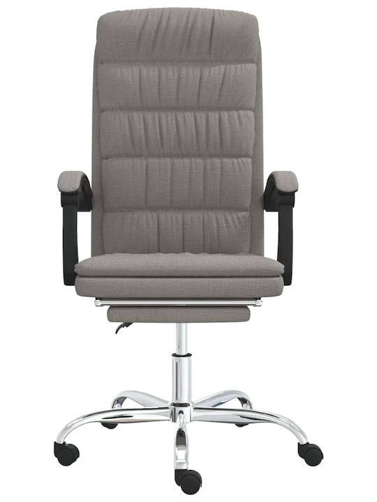 vidaXL Scaun De Birou Cu Înclinare Taupe