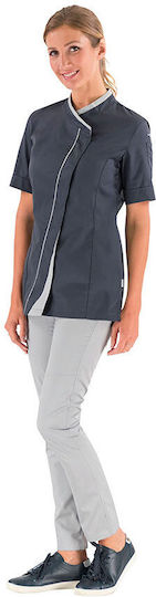 Lafont Coat Chef 100% Cotton made Female Fuchsia with Long Sleeve Ginseng