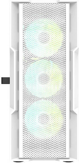 Darkflash DK431 Gaming Midi Tower Computer Case with Side Window White