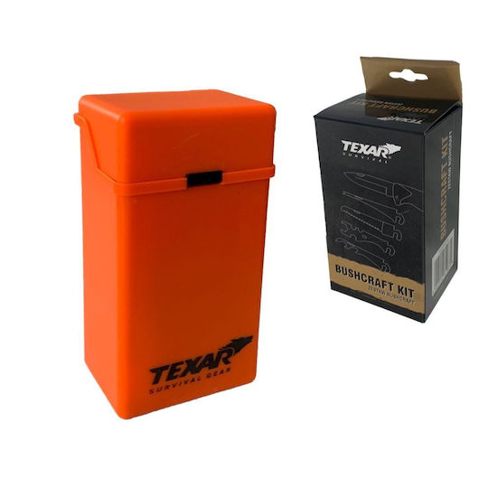 Texar Bushcraft Kit Θήκη Επιβίωσης με Μαχαίρι
