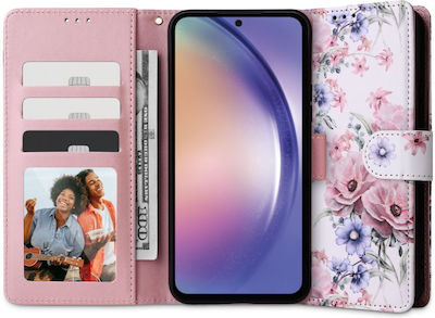 Tech-Protect Wallet Piele artificială Blossom Flower (Redmi Note 12 Pro / Poco X5 Pro)