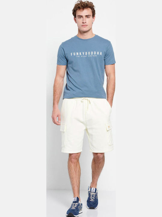 FBM007-06603 Men's Shorts Ecru