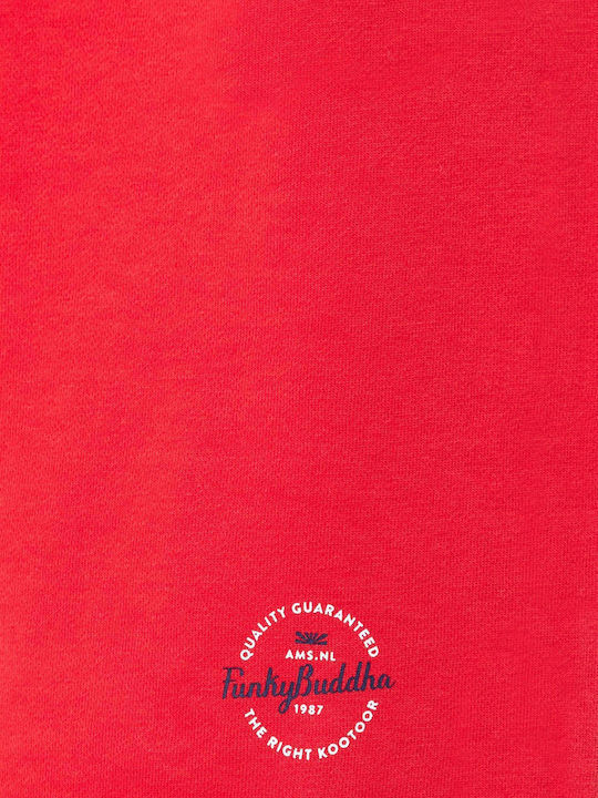 FBM007-05003 Bermudă Sportivă de Bărbați Luscious Red