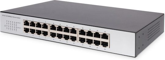 Digitus DN-60021-2 Unmanaged L2 Switch με 24 Θύρες Ethernet