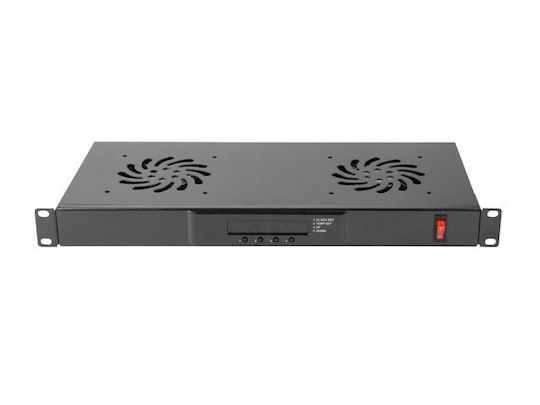 Lanberg Rack Fan AK-1502-B 1 Piece