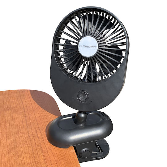 Esperanza USB Office/Home Fan Black Compact Fan EHF103K