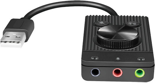 LogiLink Εξωτερική USB Κάρτα Ήχου UA0397