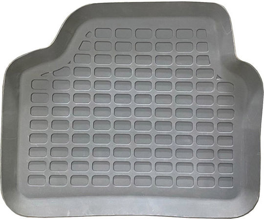 Set of Front and Rear Mats 4pcs Tray Type for BMW E90 2005-2011 Gray