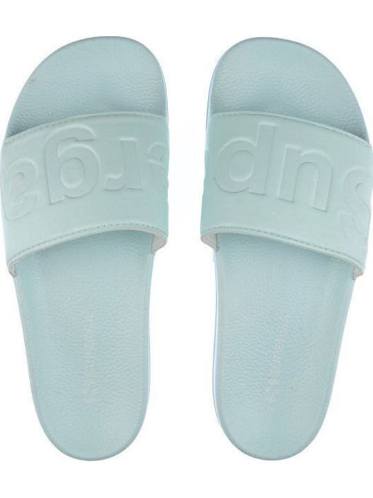 1908 Women's Slides Light Blue
