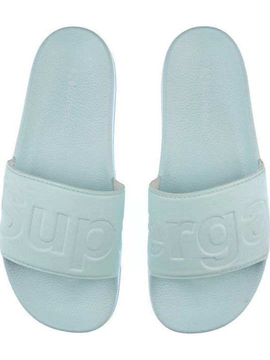 1908 Women's Slides Light Blue