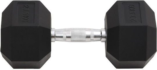 vidaXL Sechseck Hantel 1 x 27,5 kg