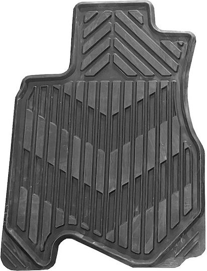 Set of Front and Rear Mats 4pcs Tray Type for Honda CR-V 2003-2007 Black