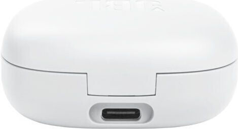 JBL Wave Flex Earbud Bluetooth Handsfree Earphones with Sweat Resistance and Charging Case White