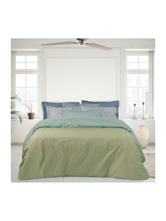 Das Home Sheet Semi Double with Elastic 120x200+35cm. 1013 Green