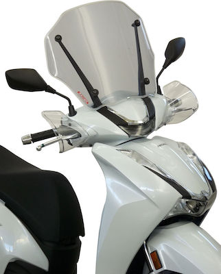 Fabbri Getöntes Visier Motorrad für Honda SH 350 2021 3398/LS