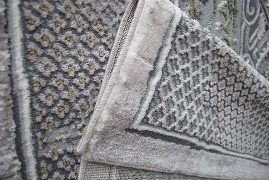 Tzikas Carpets Elements 39799-040 Teppich Rechteckig Synthetisch,Polyester/Cotton/Leather Beige / Green