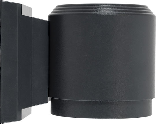 GloboStar Επιτοίχιο Εξωτερικό Σποτ LED IP67 12W με Φυσικό Λευκό Φως Διπλής Δέσμης