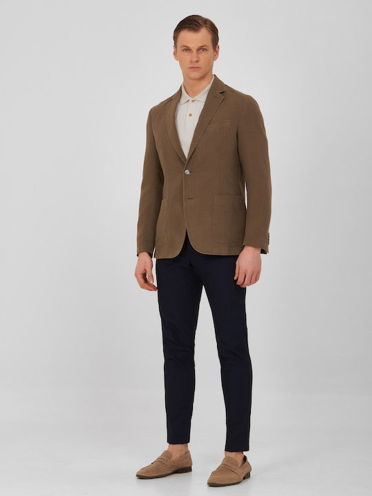 Hugo Boss Men's Suit Jacket Khaki