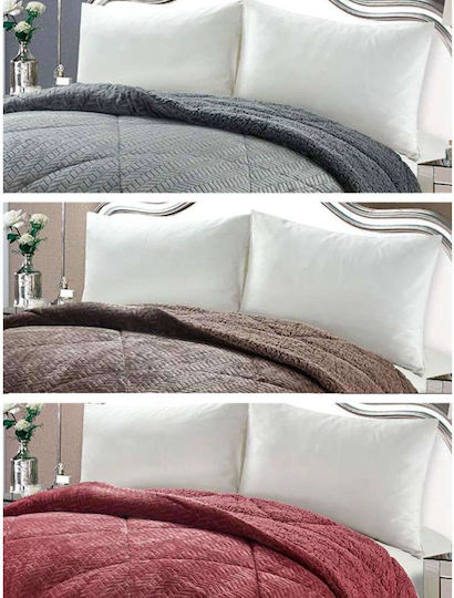 Sunshine Bettbezug Großes Doppelbett 220x240cm Neda Grey
