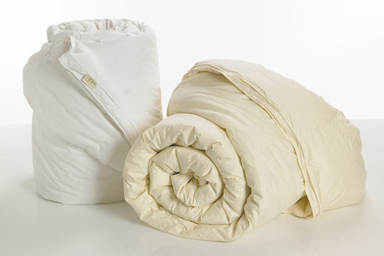 Palamaiki Duvet Queen Down 220x240cm Comfort Pura Quilt Crème 160 GSMGsm 9 togs Togs