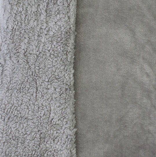Borea Κουβερτοπάπλωμα Υπέρδιπλο 220x240εκ. Cozy Γκρί 300 GSM