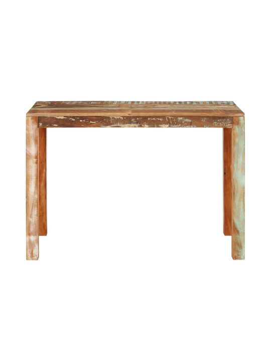 Table Dining Room from Solid Wood Natural 110x55x76cm