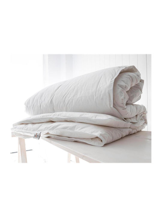 Vesta Home Πάπλωμα Μονό Πουπουλένιο 160x230εκ. Vienna Λeyko 10.5 togs