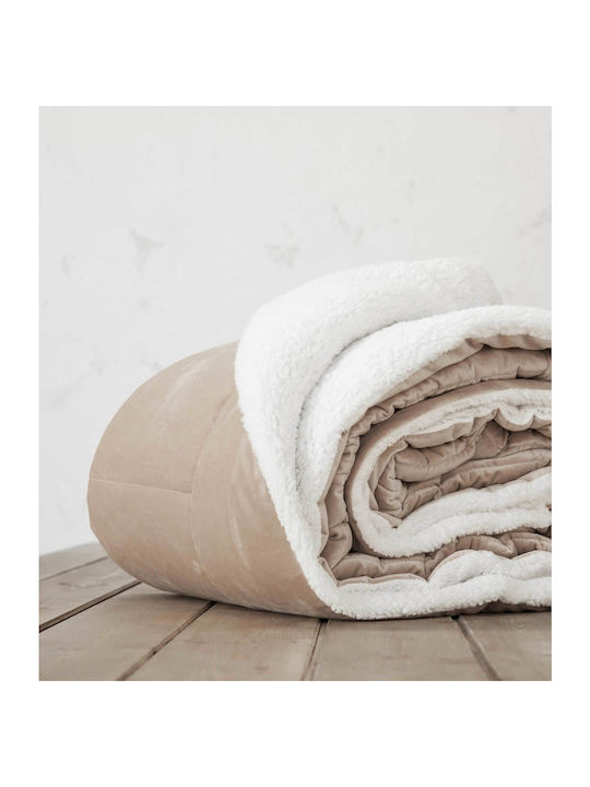 Nima Duvet Cover Single 150x220cm Nuan Beige