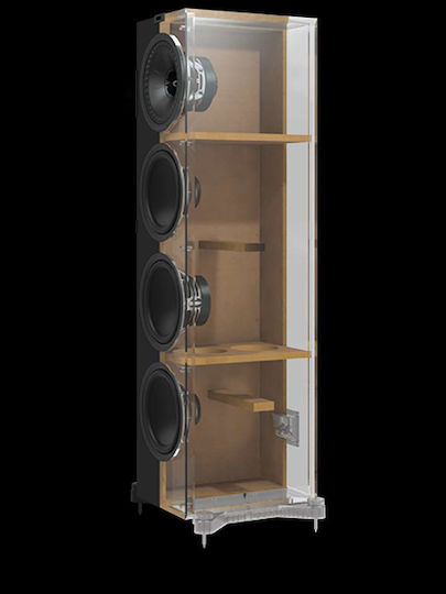 Kef Q550 Pair of Hi-Fi Speakers Floor 130W 2.5 No of Drivers W18xD27.8xH87.3cm. Walnut